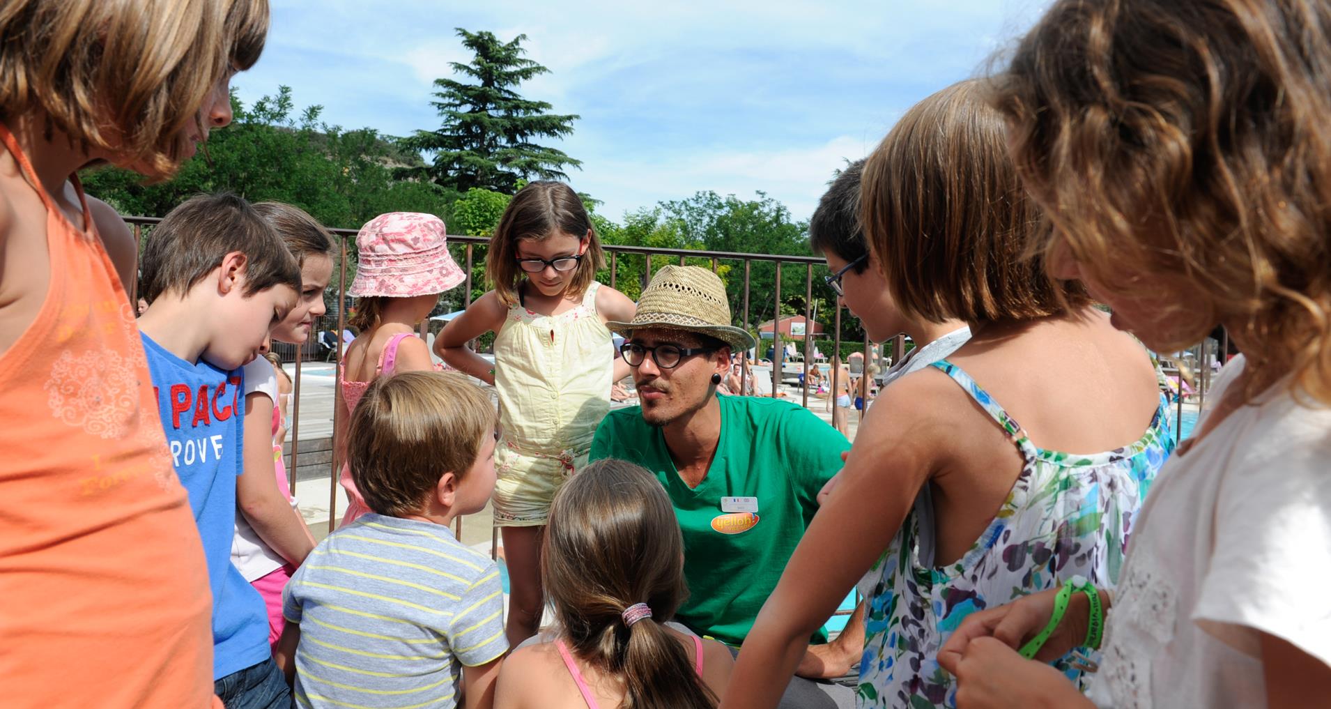 Camping Ardèche club enfant Activités du camping Ardèche club enfant