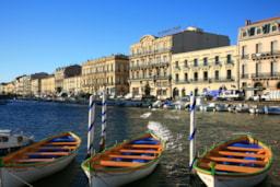Le canal du Midi à Sète Le canal du Midi à Sète