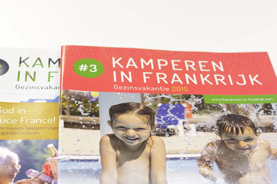 Tirés à part Kamperen in Frankrijk publié par KCK Couverture du magazine Kamperen in Frankrijk numéro 3
