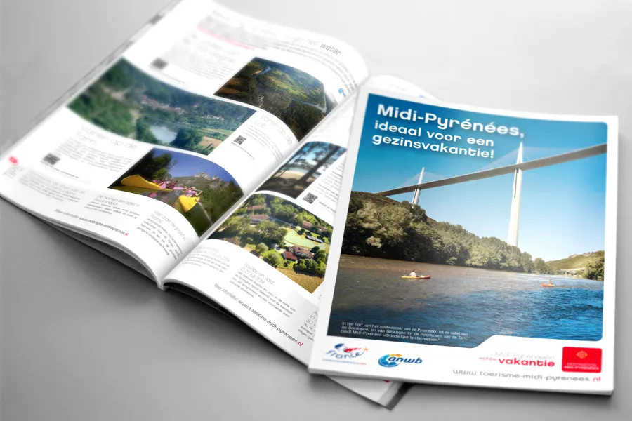 Magazine promotionnel CRT Midi-Pyrénées en partenariat avec l'ANWB Magazine promotionnel CRT Midi-Pyrénées en partenariat avec l'ANWB
