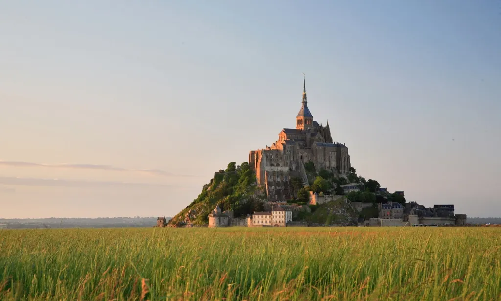 La baie du Mont St Michel Baie Saint Michel en camping