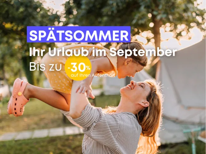 Urlaub im Spätsommer - CampingDirect