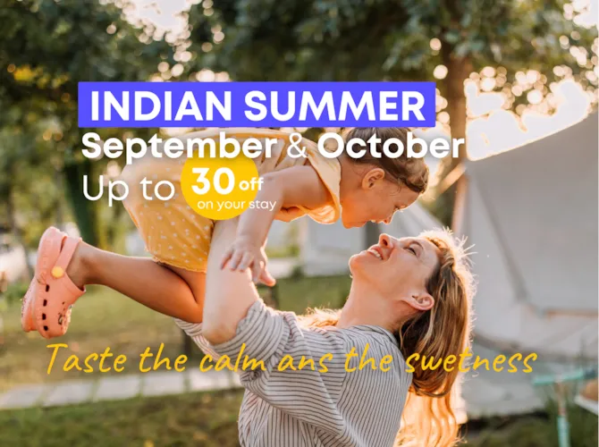 Taste the sweetness of the Indian summer. - CampingDirect