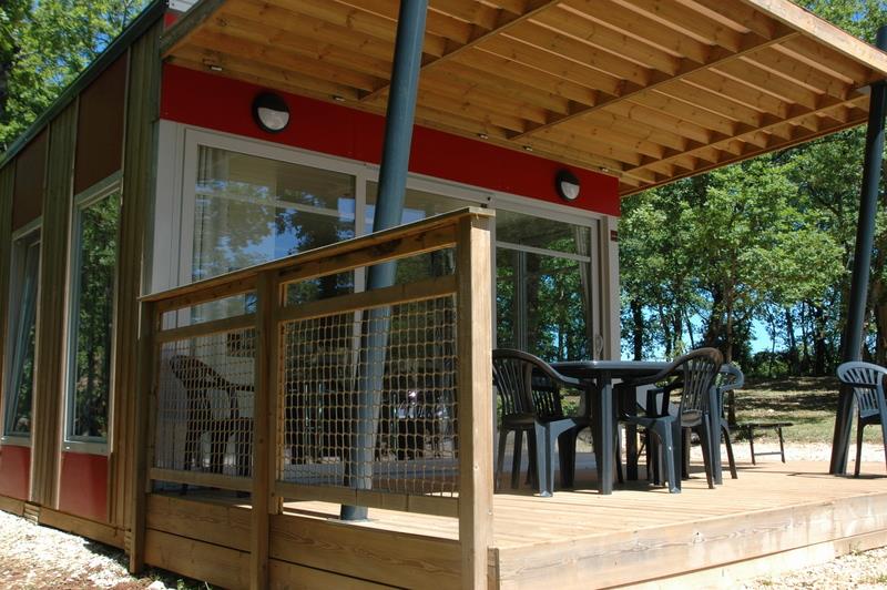 Hytter - Hytte - Camping LA TRUFFIERE à Saint Cirq Lapopie