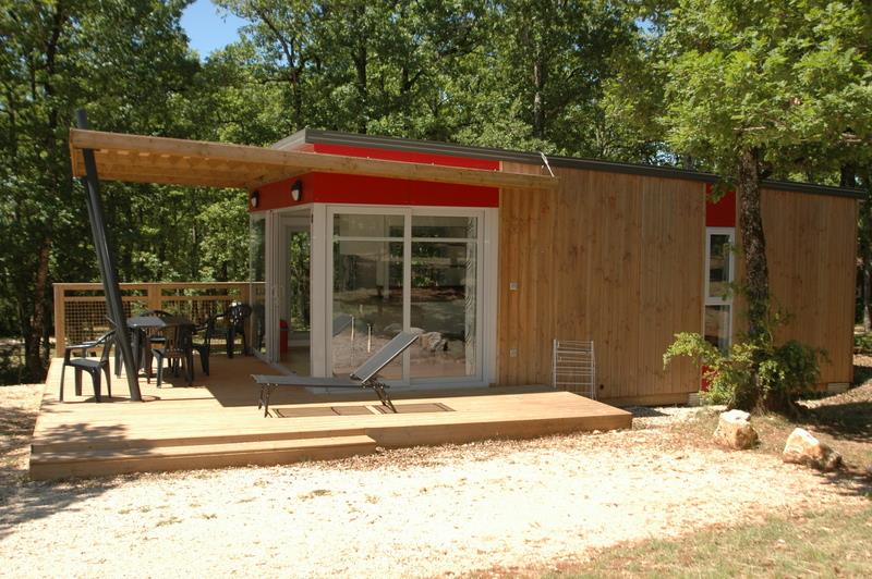 Hytter - Hytte - Camping LA TRUFFIERE à Saint Cirq Lapopie