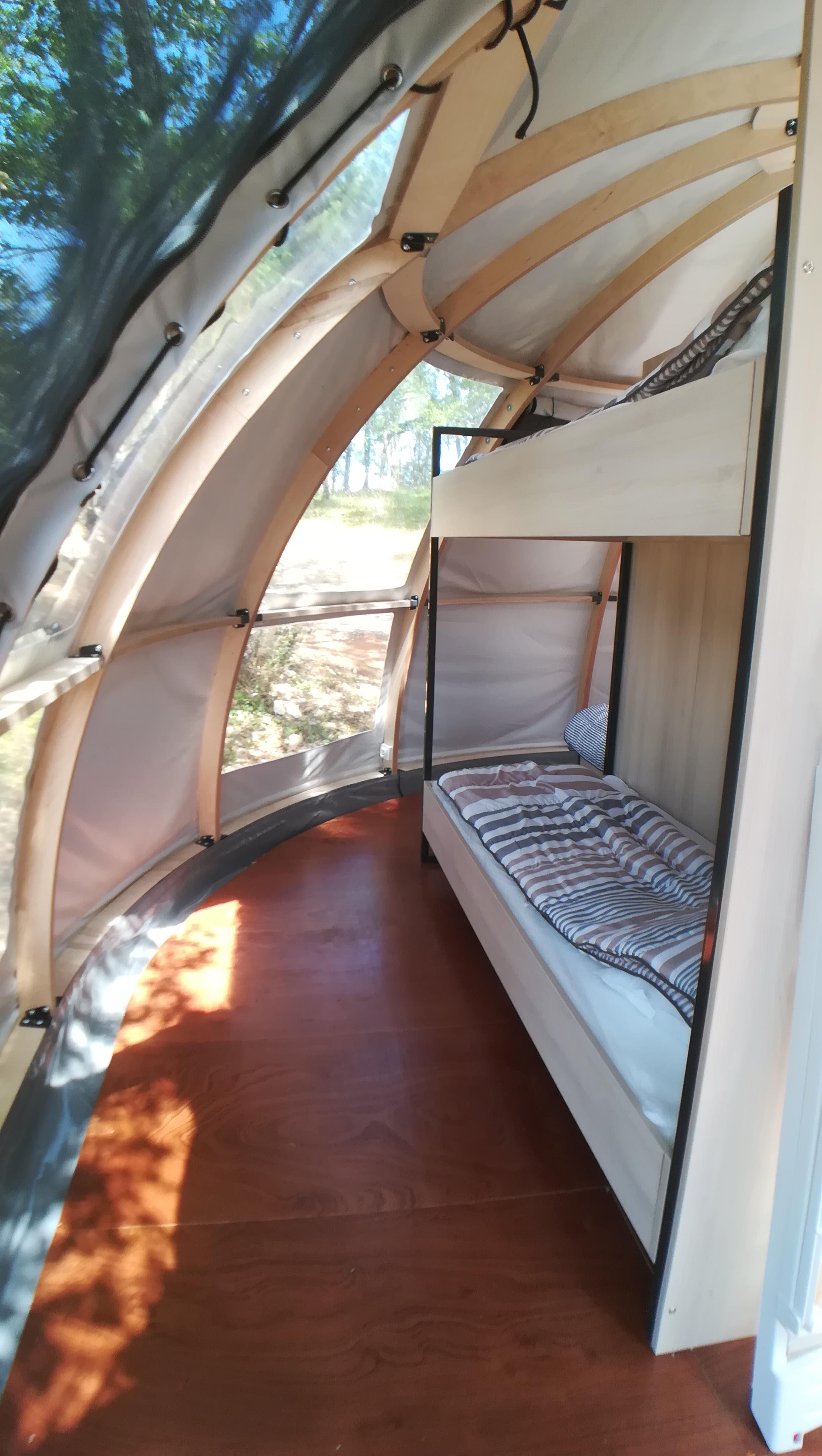 Hytter - Dome Panoramic View - Camping LA TRUFFIERE à Saint Cirq Lapopie