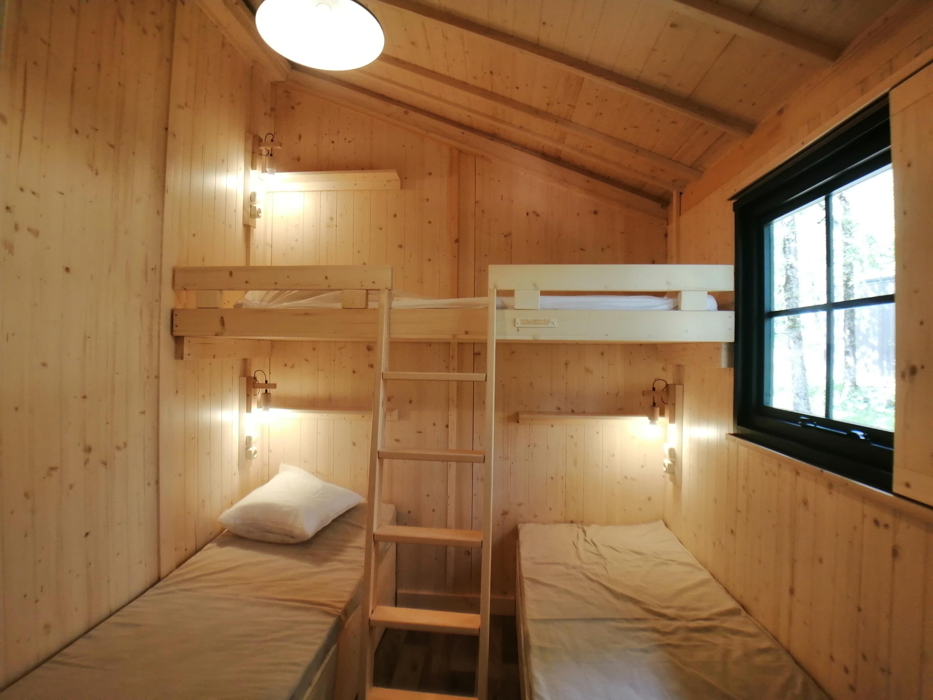 Hytter - Cabane Deluxe Famille Sur Pilotis - Camping LA TRUFFIERE à Saint Cirq Lapopie