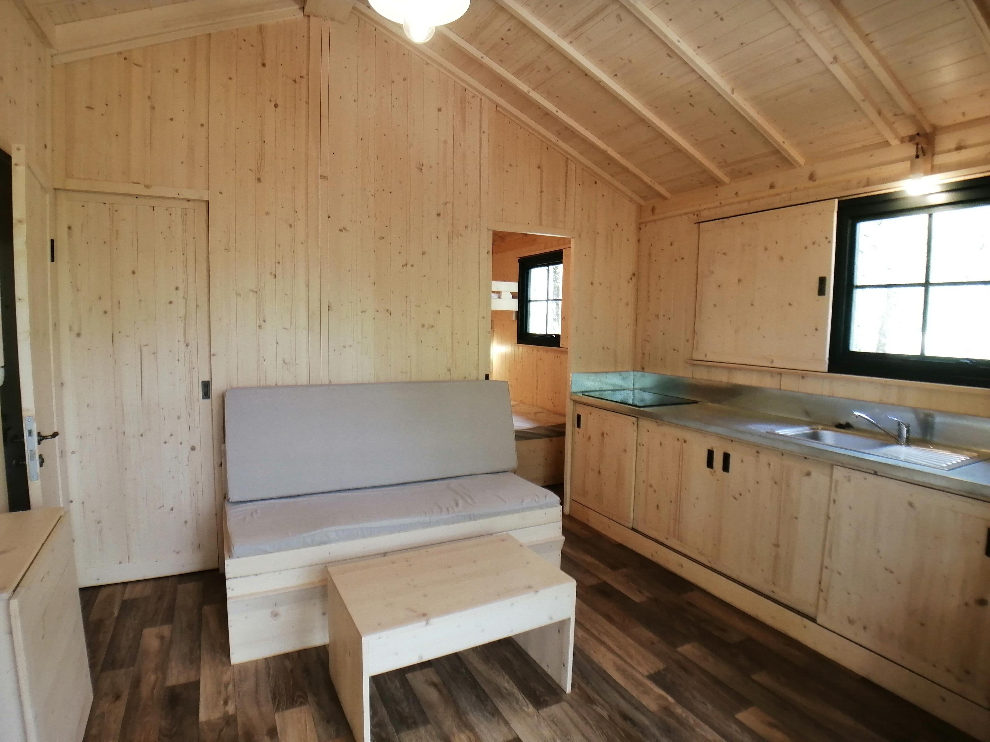 Hytter - Cabane Deluxe Famille Sur Pilotis - Camping LA TRUFFIERE à Saint Cirq Lapopie