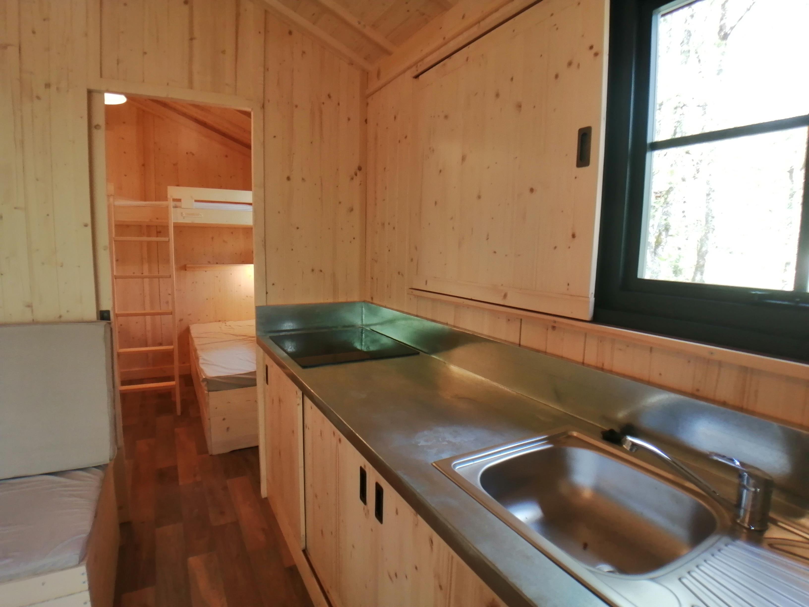 Hytter - Cabane Deluxe Famille Sur Pilotis - Camping LA TRUFFIERE à Saint Cirq Lapopie