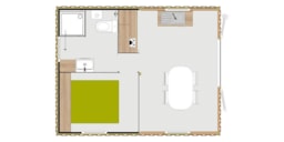 Location - Cabane Tithome - Camping LES GRAVES