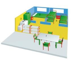 Tienda Amueblada (2 Habitaciones Sin Baño)