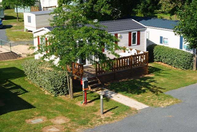 Location - Mobil-Home Standard 30M² - 2 Chambres - Flower Camping Val de Vie