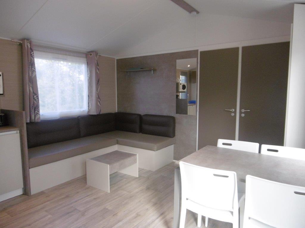 Location - Mobil-Home Confort 32M² - 2 Chambres + Terrasse Semi-Couverte - Flower Camping Val de Vie