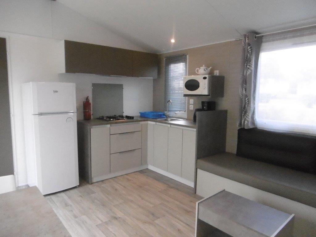 Location - Mobil-Home Confort 32M² - 2 Chambres + Terrasse Semi-Couverte - Flower Camping Val de Vie