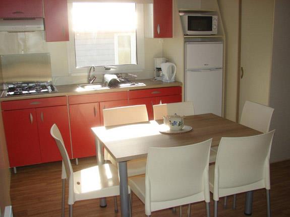 Alloggio - Chalet Confort 35M² - 3 Camere + Terrazza Coperta - Flower Camping Val de Vie