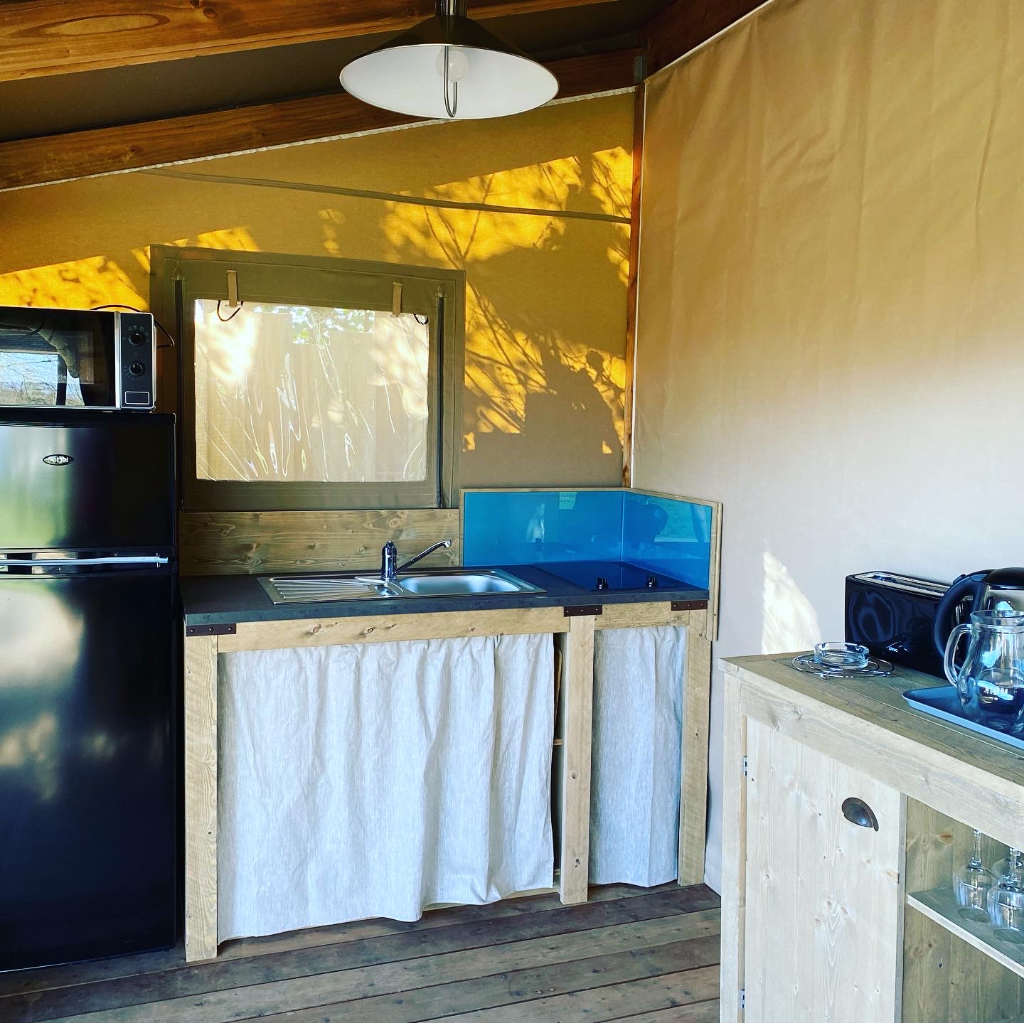 Alloggio - Lodge Cotton Premium - 2 Camere - Terrazza Coperta - Spa - Flower Camping Val de Vie