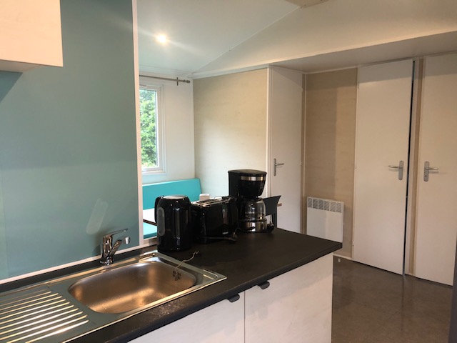 Location - Mobil-Home Confort 26 M² - 2 Chambres + Terrasse Semi-Couverte - Flower Camping Val de Vie