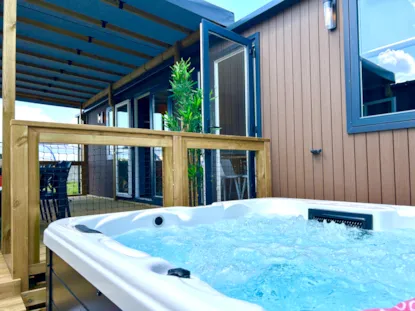 Mobil-Home Tribu 6Ch & Spa Premium - 4Sdb + Tv + 2Lv Mobil-Home Tribu 6Ch & Spa Premium - 4Sdb + Tv + 2Lv