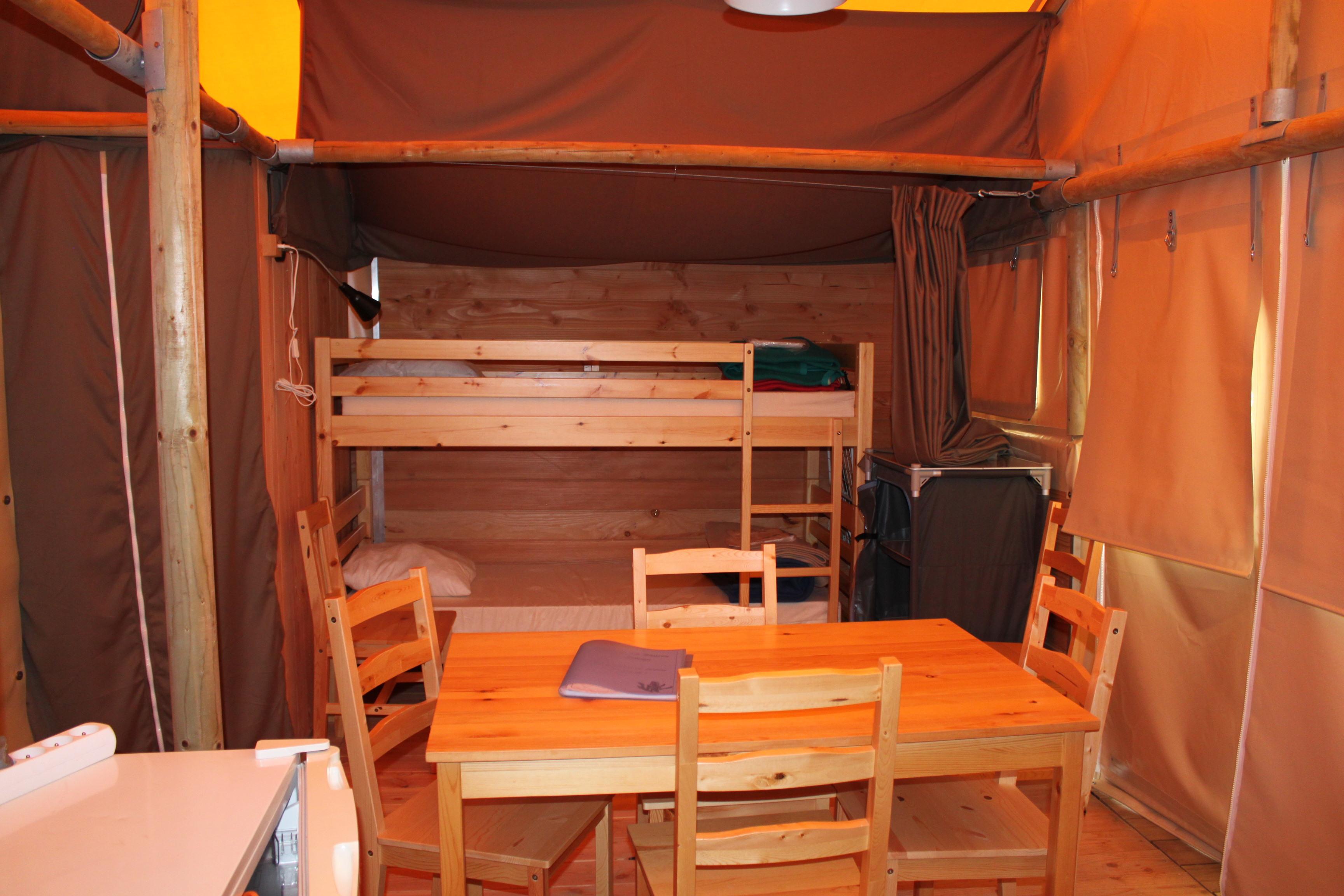 Location - Tente Lodge - Camping La Source du Jabron