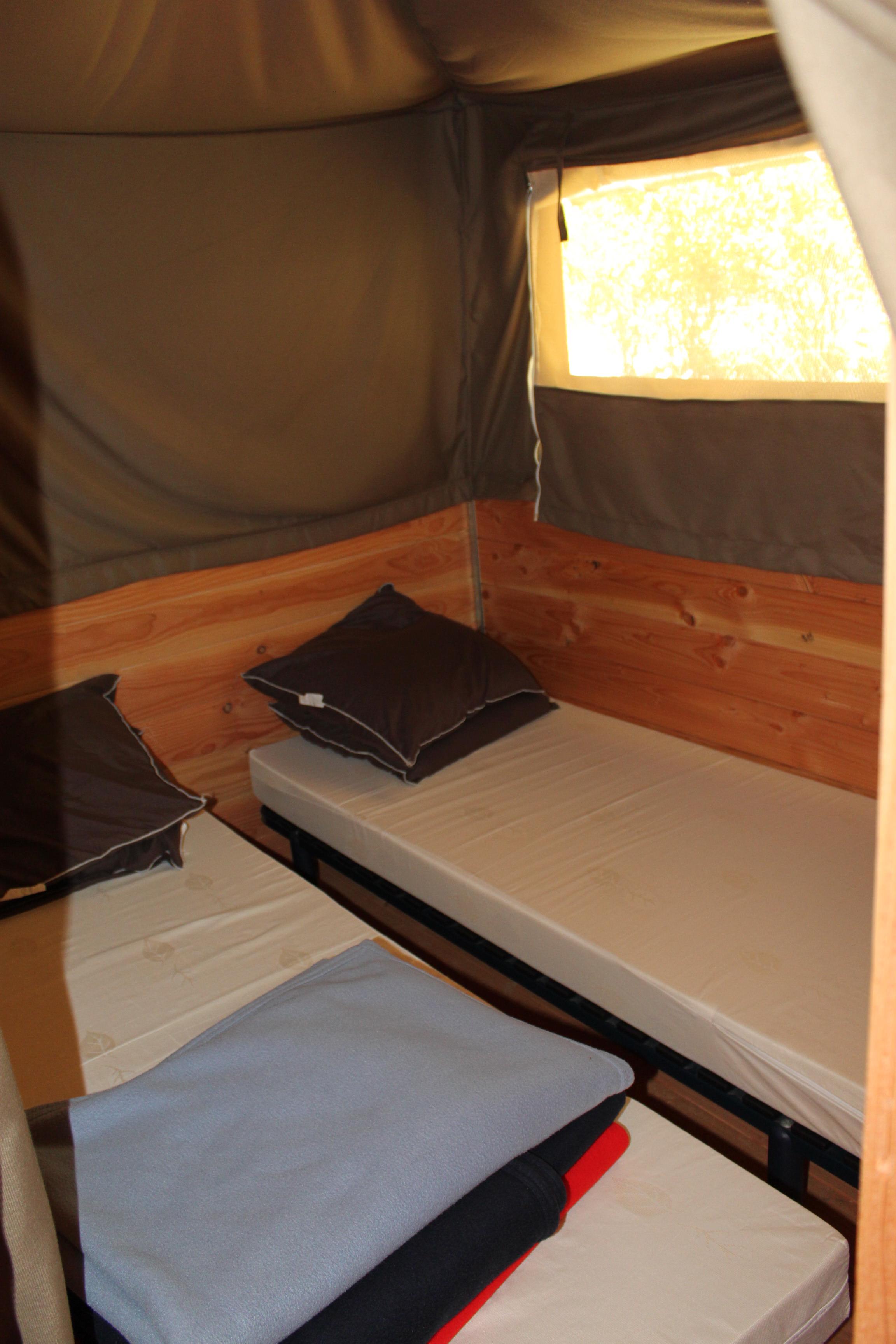 Location - Tente Lodge - Camping La Source du Jabron