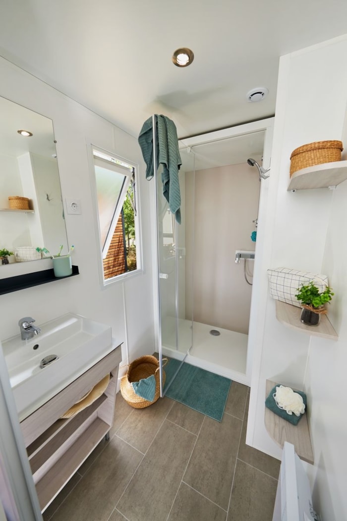 Mobil-Home Premium 33M² - 2 Chambres - Terrasse Couverte