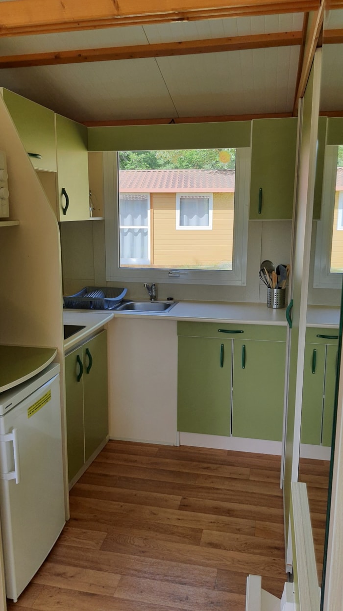 Chalet Standard 28M² - 2 Chambres - Terrasse Couverte