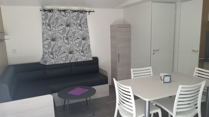 Mobil-Home Premium 33M² - 2 Chambres - Terrasse Couverte