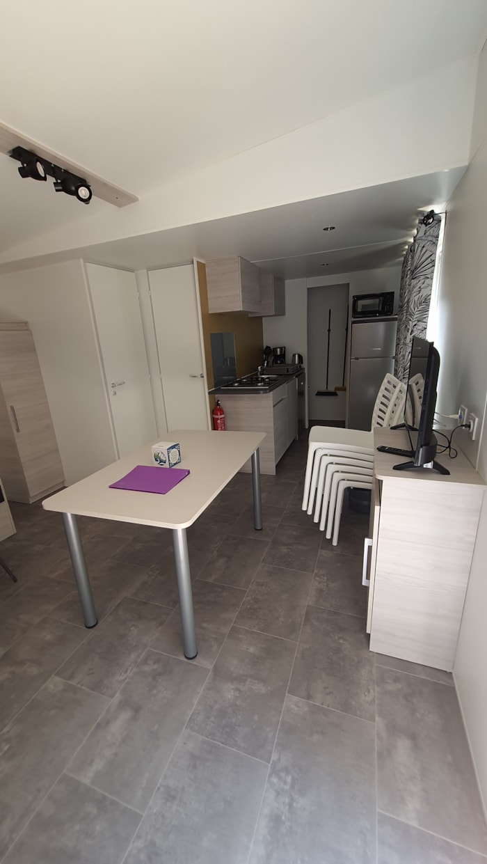 Mobil-Home Premium 33M² - 2 Chambres - Terrasse Couverte