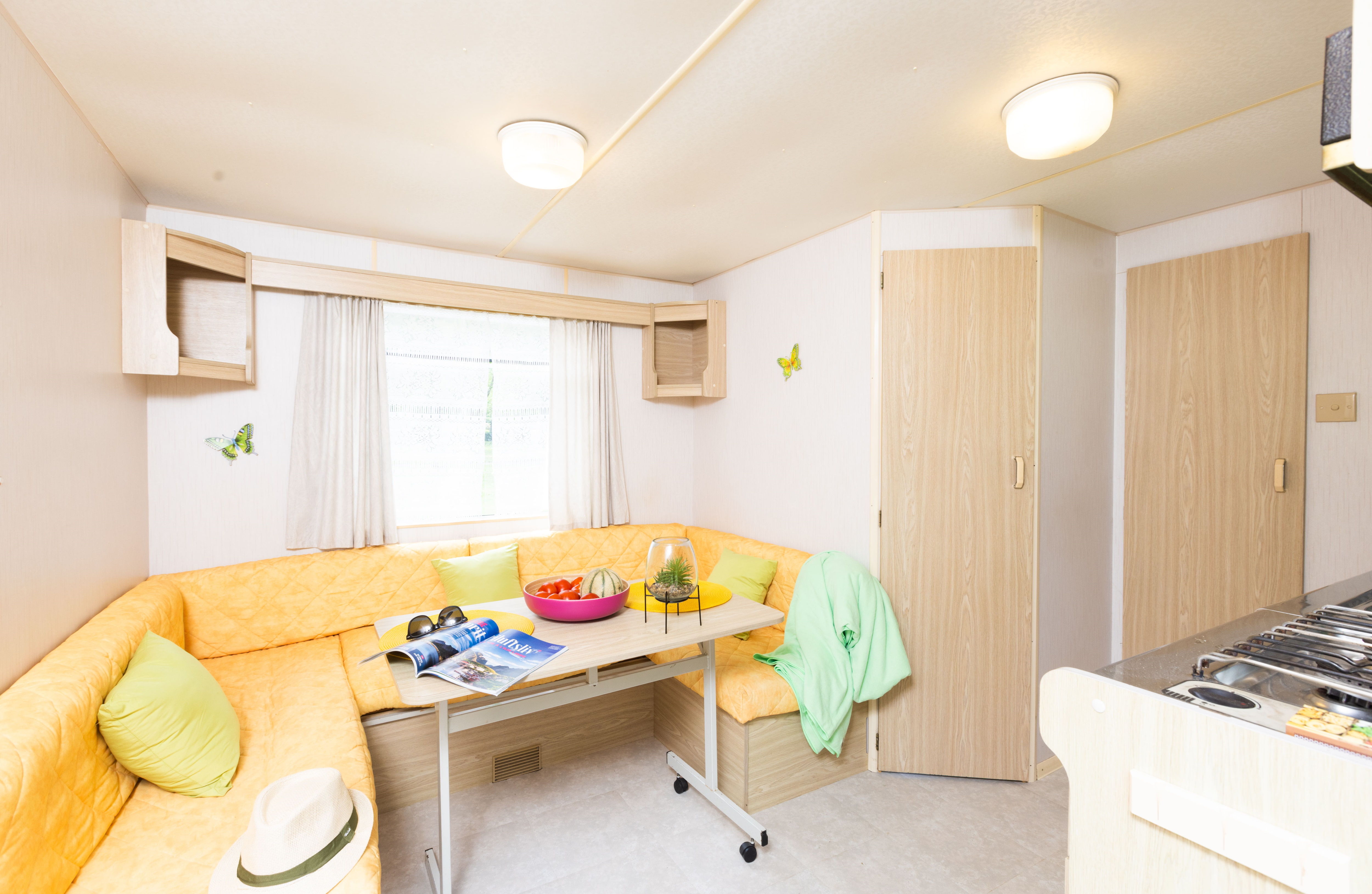 Accommodation - Mobil-Home Locky - 23M² + 15 M² The Terrace- 2 Bedrooms - Camping La Belle Etoile