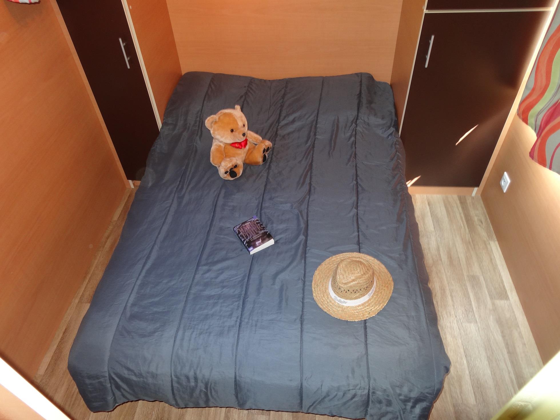 Location - Roulotte 21M² 1 Chambre + Terrasse Semi-Couverte - Flower Camping La Beaume