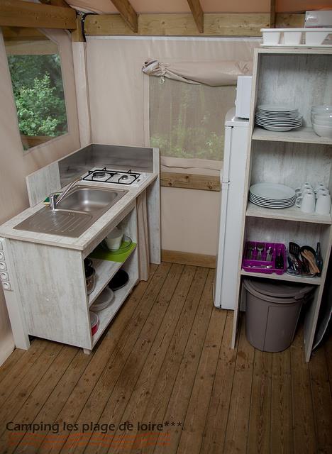 Location - Ecolodge Sur Pilotis (Locatif 2 Chambres, 4 Pers (+Option 5Ème Pers Sur Demande) - Camping Seasonova Les Plages de Loire