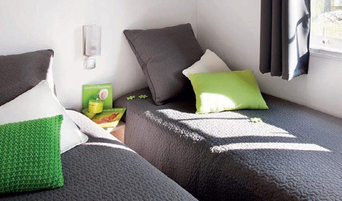 Location - Cottage Evasion (Locatif 2 Chambres, 4 Pers) - Camping LES PLAGES DE LOIRE