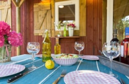 Location - Cabane Jardin 3 Chambres Premium Climatisée - YELLOH! VILLAGE - LE SERIGNAN-PLAGE