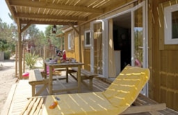 Location - Cabane Pêcheur 2 Chambres Premium Climatisé - YELLOH! VILLAGE - LE SERIGNAN-PLAGE