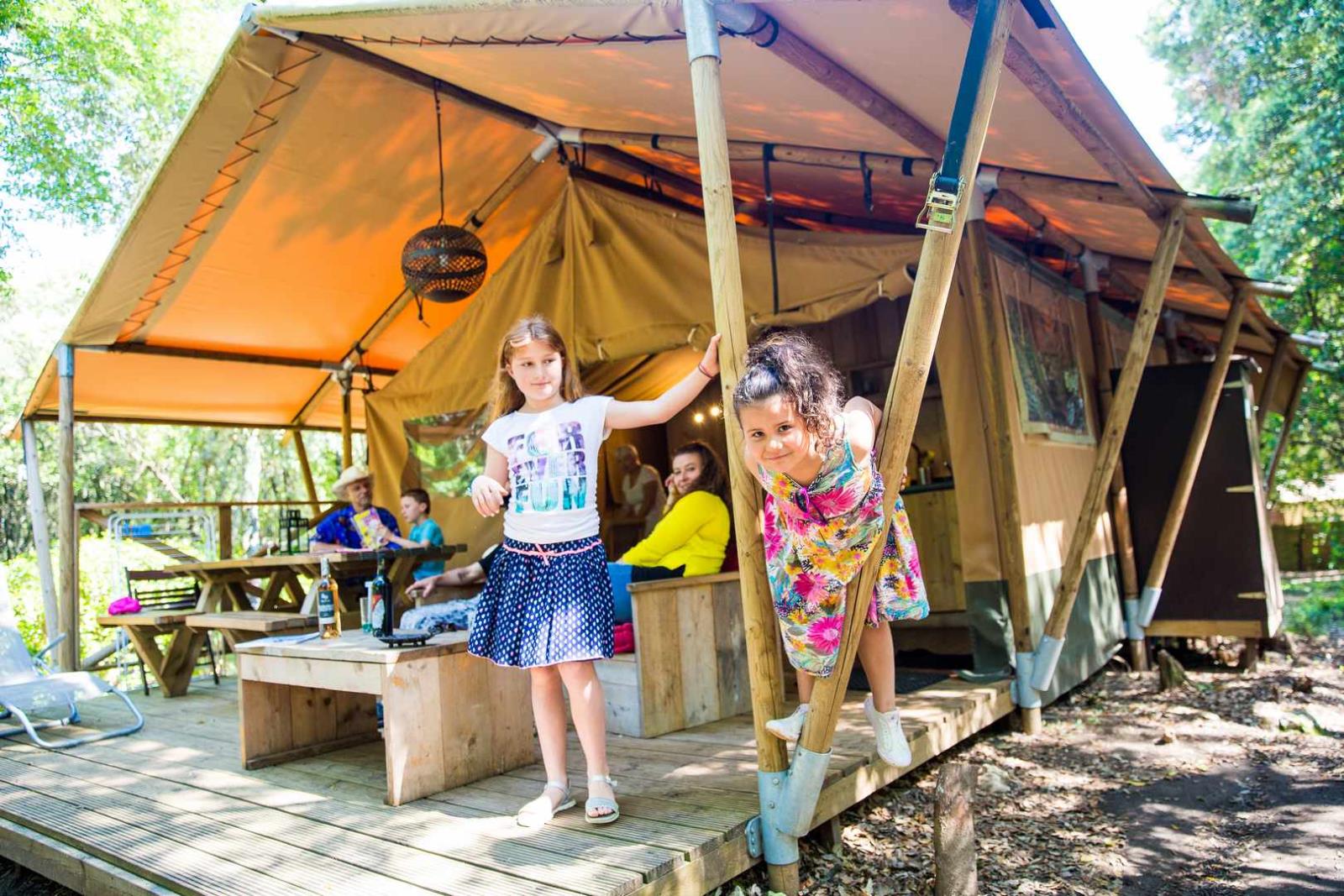 Location - Safari Lodge Maïa ( Avec Sanitaire , Maxi 3 Adultes ) - Camping Mille Etoiles