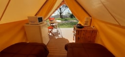 Location - Tente Nomade - Camping Le Domaine des Jonquilles