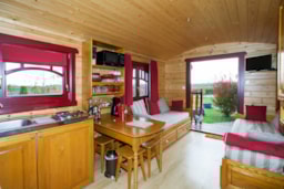 Location - Roulotte - Domaine des Vignères