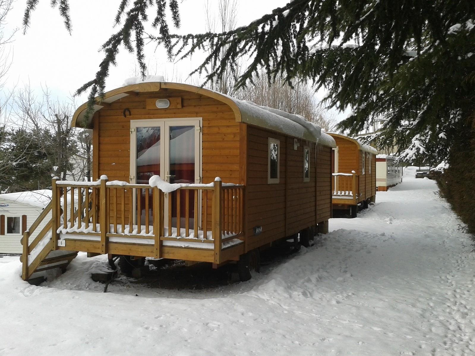 Location - Roulotte 21 M² - LES JARDINS D'ESTAVAR