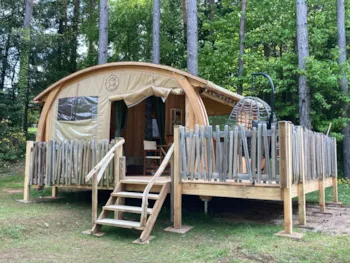 Huuraccommodatie(s) - Cabane Lodge 2 Pers - Domaine du Coq Rouge Huuraccommodatie(s) - Cabane Lodge 2 Pers - Domaine du Coq Rouge