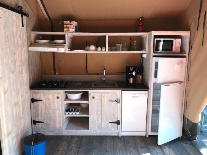 Lodge 2 Ch. Avec Salle De Bain/Wc/Cuisine + Lave-Vaisselle