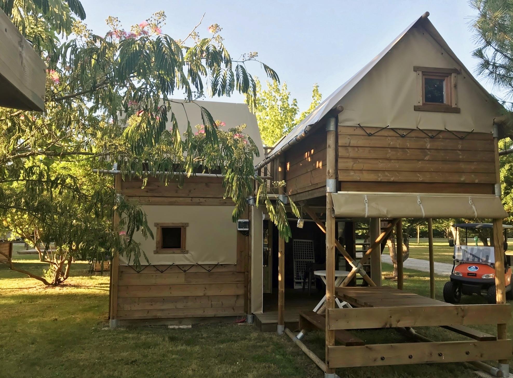 Location - Le Nid 3 Ch. - Salle De Bain/Wc/Cuisine - Camping Le Bon Coin
