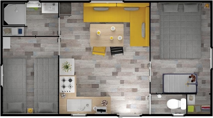 Mobil-Home 2 Ch. Paradis