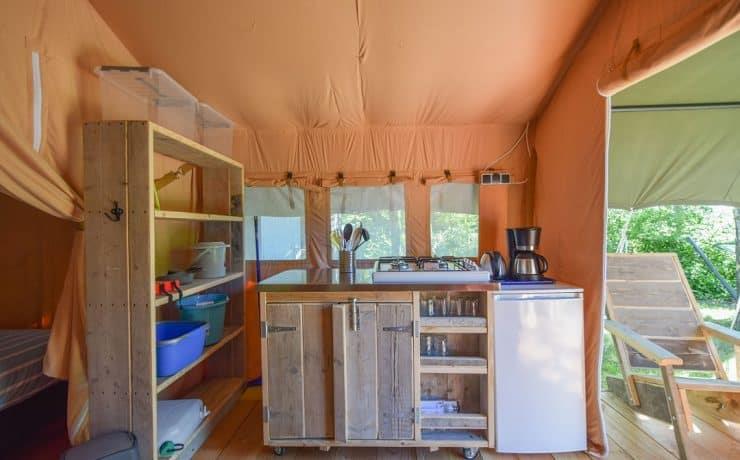 Location - Lodge Nature - Camping les Arcades