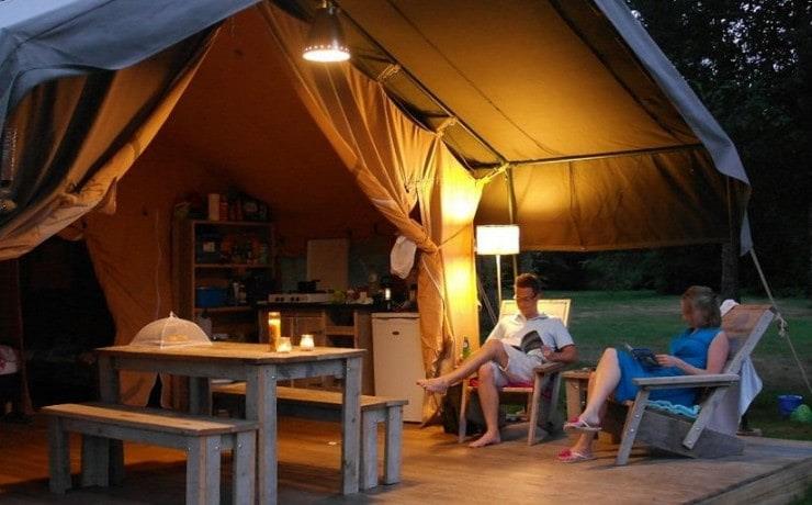 Location - Lodge Nature - Camping les Arcades