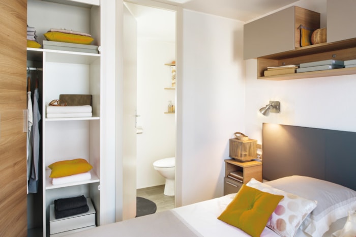 Mobil Home Agora 3 (43.2 M² + Grande Terrasse Couverte En Bois 24 M²)