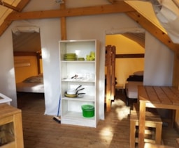 Location - Ecolodge Sahari Junior 2 Chambres - Camping Parfums d'été