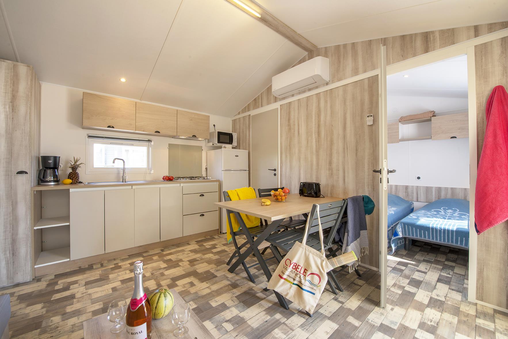 Accommodation - Gamme Duo 2 Bedrooms / 2 Bathrooms 32M2 - Camping l'Océan
