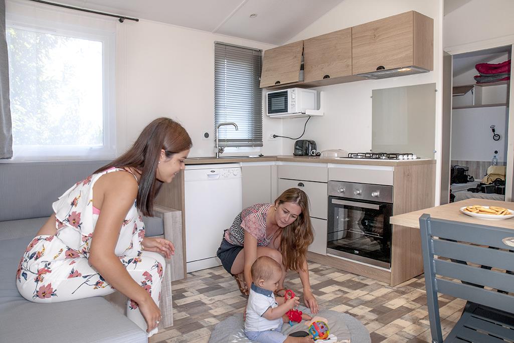 Accommodation - Gamme Duo Premium + 2 Bedrooms - Camping l'Océan