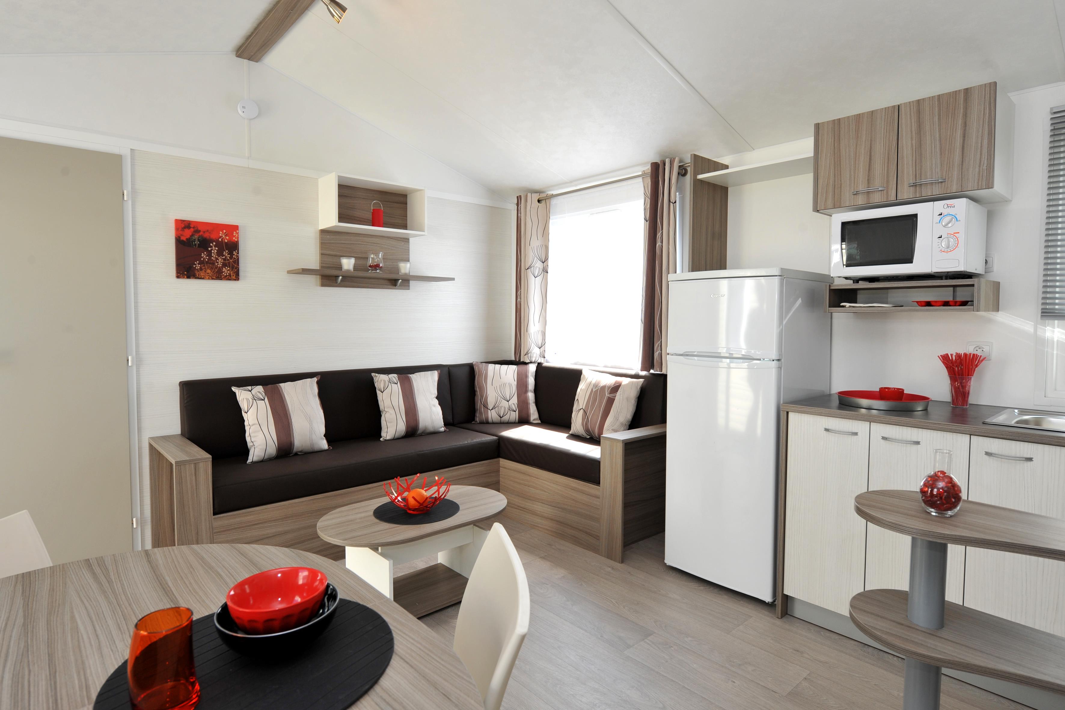 Accommodation - Gamme Passion 2 Bedrooms 32M² - Camping l'Océan