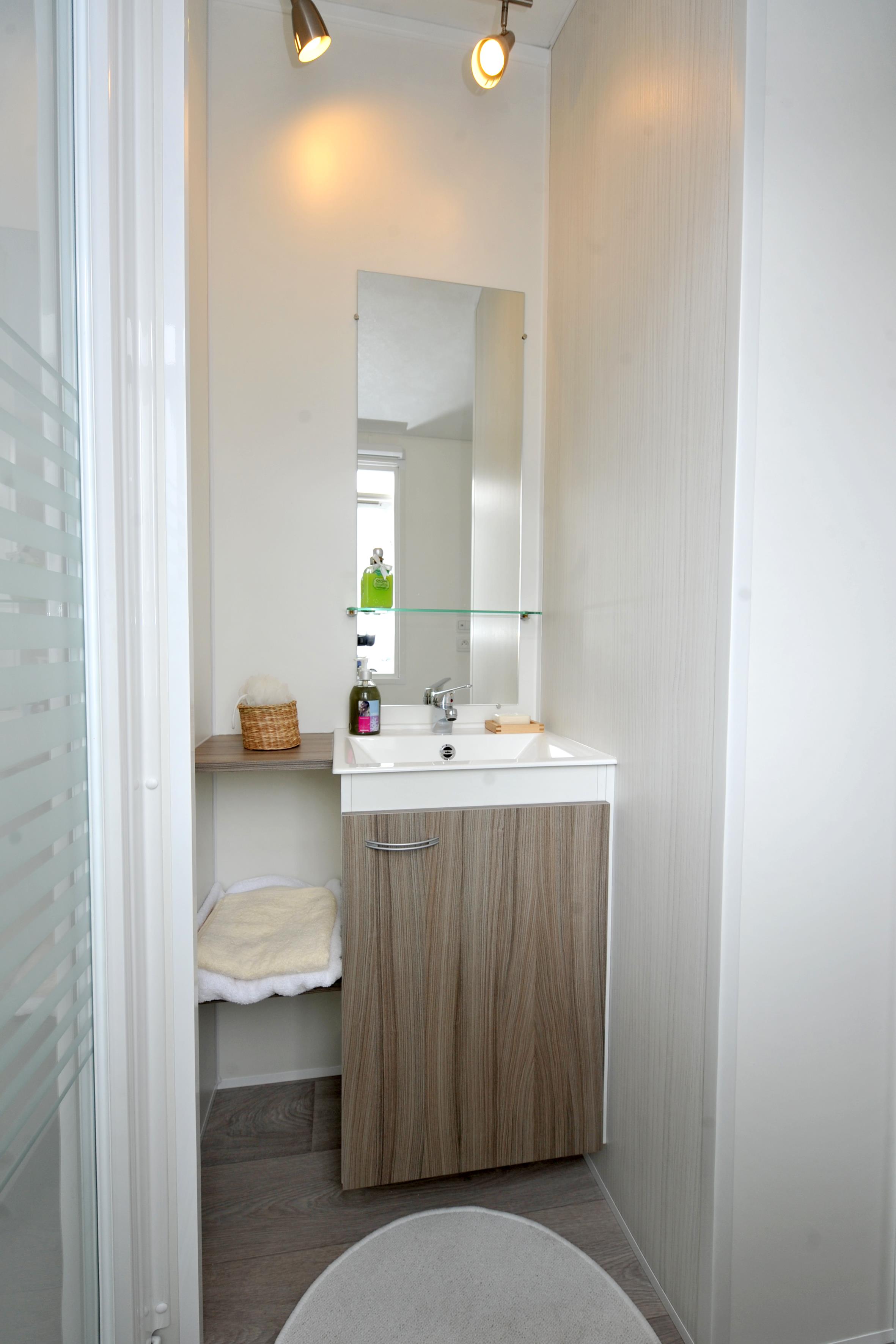 Accommodation - Gamme Feerique 3 Bedrooms 32M² - Camping l'Océan